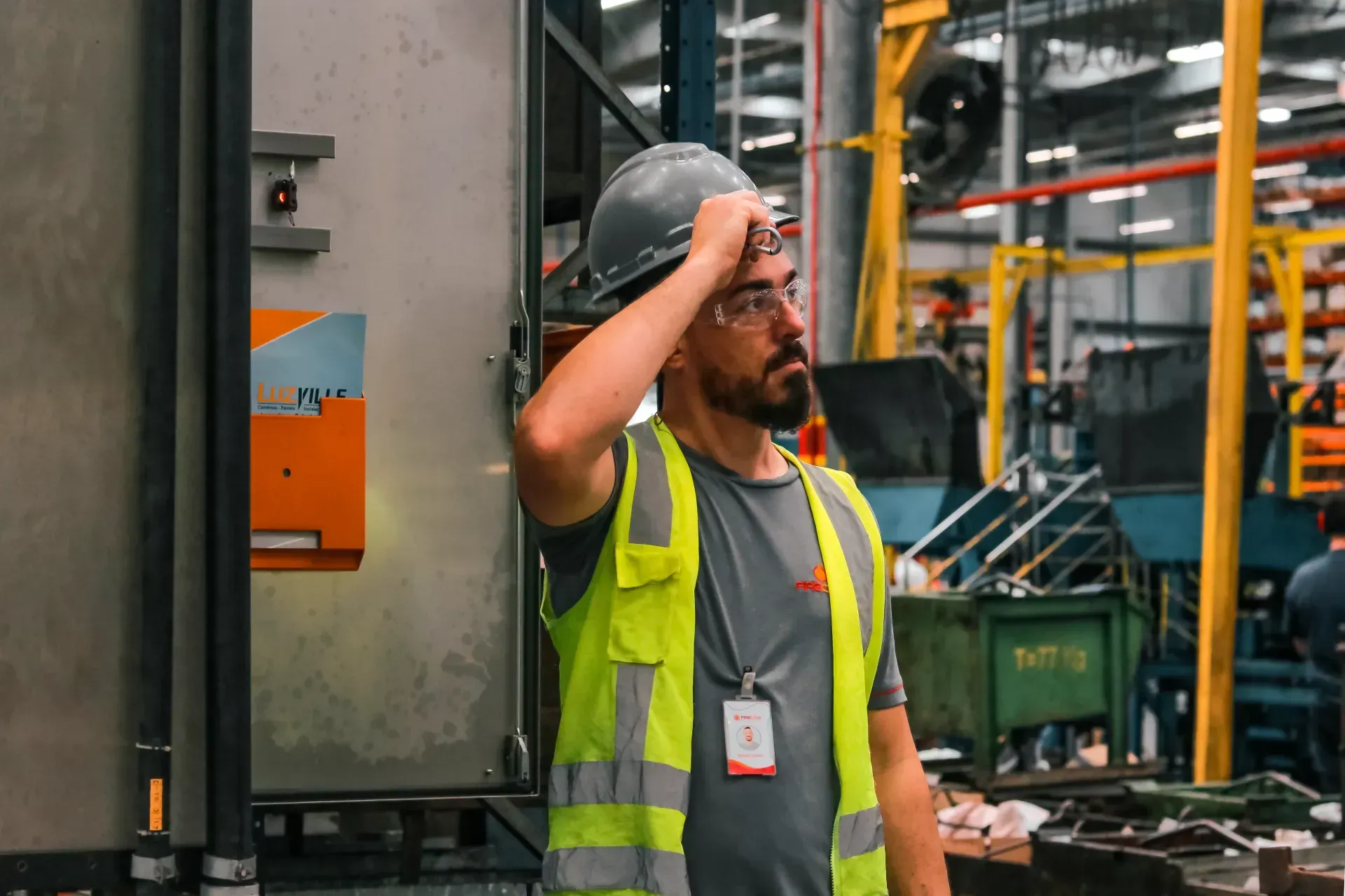 Equipe Firecam em inspeção na Ciser